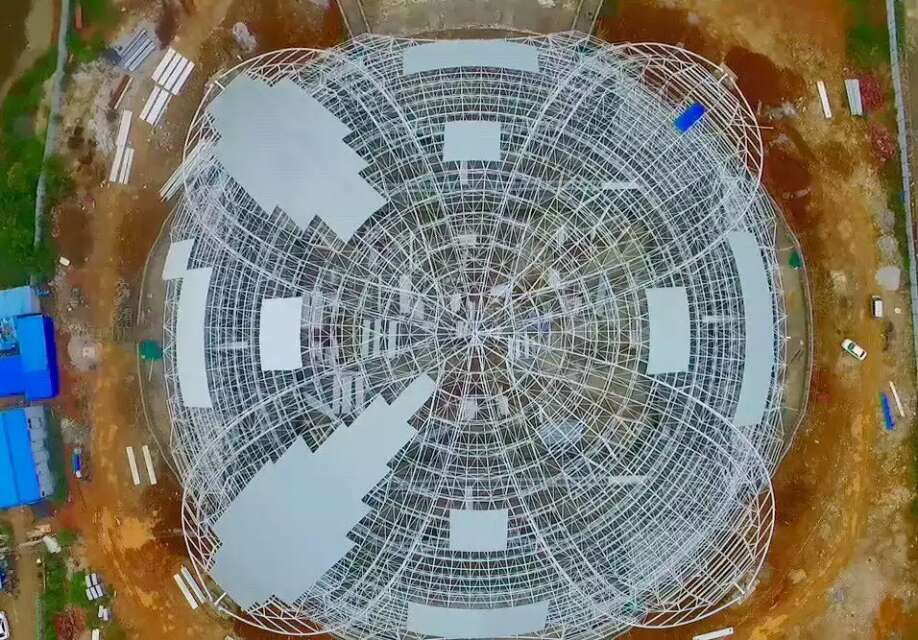 沙坪坝体育馆网架