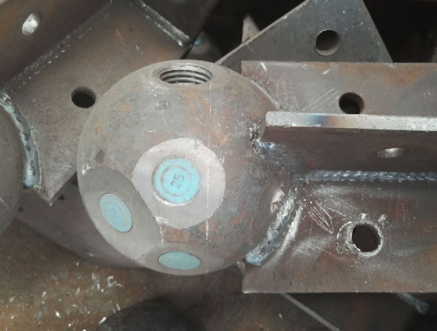 沙坪坝螺栓球球塞，网架配件