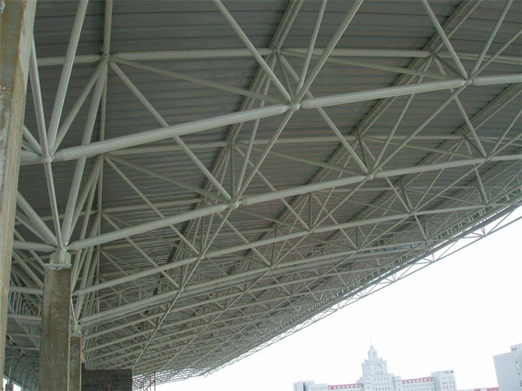 沙坪坝学院体育场网架工程